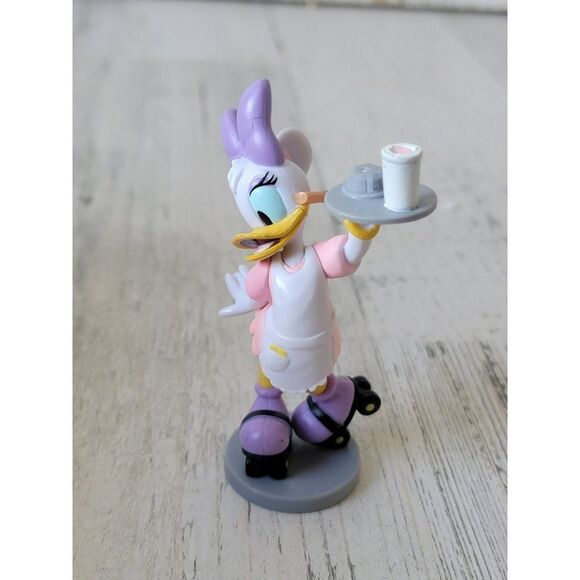 Daisy Duck roller skate waitress toy figure worker essential - Picture 2 of 6